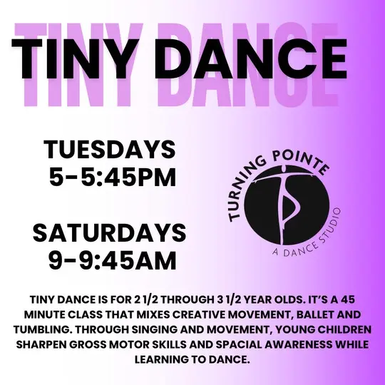 Tiny Dance Class Schedule & Details